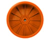 Image 2 for DE Racing 12mm Hex "Speedline" 2.2 4WD Front Buggy Wheels (2) (22-4) (Orange)