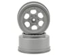 DE Racing Trinidad Short Course Wheels w/3mm Offset (Silver) (2) (SC5M)