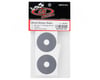Image 2 for DE Racing 1/10 Buggy Wheel Sticker Disk (Silver Carbon Fiber) (8)