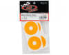 Image 2 for DE Racing 1/10 Buggy Wheel Sticker Disk (Fluorescent Orange) (8)