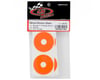 Image 2 for DE Racing 1/10 Buggy Wheel Sticker Disk (Fluorescent Red-Orange) (8)