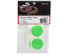 Image 2 for DE Racing Gambler Dirt Oval Mud Plug Wheel Sticker Disks (Green)