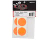 Image 2 for DE Racing Gambler Dirt Oval Mud Plug Wheel Sticker Disks (Orange)