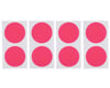Image 1 for DE Racing Gambler Dirt Oval Mud Plug Wheel Sticker Disks (Pink)