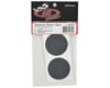 Image 2 for DE Racing Speedway Mud Plug Sticker Disks (Carbon Black) (8)
