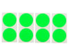Image 1 for DE Racing Speedway Mud Plug Sticker Disks (Green) (8)
