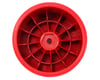 Image 2 for DE Racing 12mm Hex "Speedline" 2.2" 1/10 Stadium Truck Wheel (2) (T4.2) (Red)