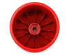 Image 2 for DE Racing 12mm Hex "Speedline" 2.2" 1/10 Stadium Truck Wheel (2) (22T) (Red)