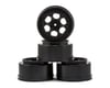 Image 1 for DE Racing Trinidad Short Course Wheels w/3mm Offset (Black) (4) (SC5M)