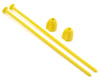 Image 1 for DE Racing Zip Stix Tire Organizers (Yellow) (2)