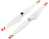 Image 1 for DJI 9.4x4.3" E300 Self Tightening Propeller (White w/Red Strips) (2)