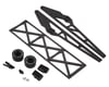 Image 2 for DragRace Concepts Launch Assist 10" Wheelie Bar w/Big Wheels (Black) (Mid Motor)