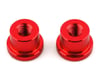 Image 1 for DragRace Concepts Wheelie Bar Bearing Wheel Collars (Red) (2)