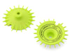 Image 1 for DS Racing Sloped Aero Drift Wheel Cover (Flu Lime) (2) (Drift Element Wheels)