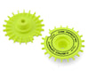 Image 1 for DS Racing Flat Aero Drift Wheel Cover (Flue Lime) (2) (Drift Element Wheels)