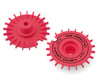 Image 1 for DS Racing Flat Aero Drift Wheel Cover (Flue Pink) (2) (Drift Element Wheels)