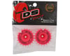 Image 2 for DS Racing Flat Aero Drift Wheel Cover (Flue Pink) (2) (Drift Element Wheels)