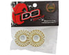 Image 2 for DS Racing Flat Aero Drift Wheel Covers (White/Gold Mesh) (2)