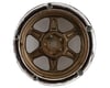 Image 2 for DS Racing Drift Element 6 Spoke Drift Wheels (Bronze & Chrome w/Gold Rivets) (2)
