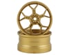 Image 1 for DS Racing Feathery Split Spoke Drift Rim (Gold) (2) (6mm Offset)