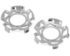 Image 1 for DuraTrax Ripper 3.8" Clip-Lock Wheel Face (Chrome) (2)