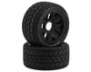 Image 1 for DuraTrax Bandito 5.7" Pre-Mounted Tire (Black) (2) w/Ripper Wheels & Removable
