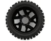 Image 2 for DuraTrax Brutus 5.7" Pre-Mounted Tires (Black) (2) w/Ripper Wheels &