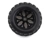 Image 2 for DuraTrax Hatchet 2.8" Mounted Monster Truck Front Tires (Black) (2)