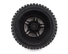 Image 2 for DuraTrax Punch Pre-Mounted Short Course Front Tires (Black) (2) (Soft - C2)