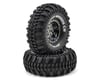 Image 1 for DuraTrax Deep Woods CR 1.9" Pre-Mounted Crawler Tires (2) (Black Chrome)