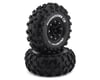 Image 1 for DuraTrax Showdown CR Mounted 2.2" Crawler Black Tires (2)