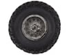 Image 2 for DuraTrax Class 1 Ascend CR Pre-Mounted 1.9" Tires (Black/Chrome) (2) (C3)