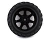 Image 2 for DuraTrax Hatchet X Belted 4.3" Pre-Mounted Tires (Black) (2)