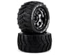 Image 1 for DuraTrax Hatchet MT Belted 2.8" Pre-Mounted Truck Tires w/17mm (Black Chrome)
