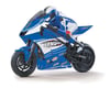 Image 1 for DuraTrax DXR500 1/5 Brushless Motorcycle RTR w/2.4GHz Tactic Radio System (Blue)