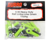 Image 2 for DuBro 4-40 Heavy Duty Ball Link Set (Lime Green) (12)