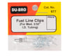 Image 2 for DuBro Medium Fuel Line Clips (4)