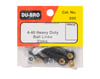 Image 2 for DuBro 4-40 Heavy Duty Ball Link (Black) (2)