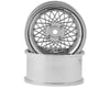Image 1 for Mikuni Mesh Reinforced Drift Wheel (Chrome Silver) (6mm Offset)
