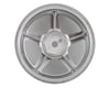Image 2 for Mikuni Work Equip 5-Spoke Drift Wheels (Chrome Silver) (2) (5mm Offset)
