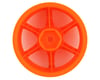 Image 2 for Mikuni Gram Lights 57D 6-Spoke Drift Wheels (Fluorescent Orange) (2) (7mm Offset)