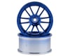 Mikuni Ultimate GL 6-Split Spoke Drift Wheels (Plated Blue) (2) (5mm Offset)