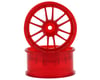 Mikuni Ultimate GL 6-Split Spoke Drift Wheels (Crystal Red) (2) (7mm Offset)