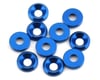 Image 1 for Dynamite 3mm Countersunk Washer (Blue) (10)