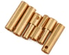 Image 1 for Dynamite 3.5mm Gold Bullet Connectors (3 Male/3 Female)