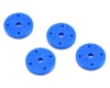 Image 1 for ECX V2 Mega-Bore Shock Piston (4) (Blue - 1.2 x 4)