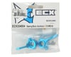 Image 2 for ECX Aluminum Steering Block Set (Blue) (All 1/10 4WD)