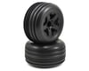 Image 1 for ECX Circuit Premount Ribbed Front Tire Set w/5 Spoke Wheel (2) (Black)
