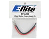 Image 2 for E-flite Male Bullet Plug w/4" Wire (14GA) (2)