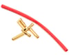 Image 1 for E-flite 4mm Gold Bullet Connector Set w/Heatshrink (3 Male/3 Female)
